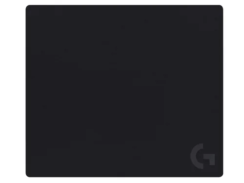Logitech Gaming-Mausmatte G740 Schwarz - Tiefe: 400 mm - Breite: 460 mm - Detailfarbe: Schwarz - Form: Eckig - Höhe: 5 mm - Handgelenkauflage: Nein
