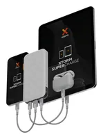 Xtorm Powerbank FS5100U 10000 mAh, Weiss - Akkutyp: Lithium-Polymer (LiPo) - Akkukapazität: 10000 mAh - Detailfarbe: Weiss - USB Ladeanschluss: Ja - USB-C PowerDelivery: Ja - Max. Output USB-C PowerDelivery: 20 W