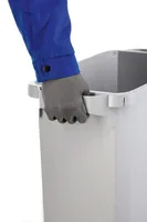 DURABLE Abfallbehälter Durabin ECO 60 Liter rechteckig grau