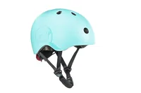 Scoot and Ride Kinderhelm Blueberry Blau, S-M/51 - 55 - Einsatzbereich: Kinder- & Jugendhelme - Scooter- & Skatehelme - Altersgruppe: Kinder - Verschluss: Magnetraster - Helmtyp: Halbschale - Nachhaltigkeit: Nicht angegeben - Kopfumfang von: 51 cm