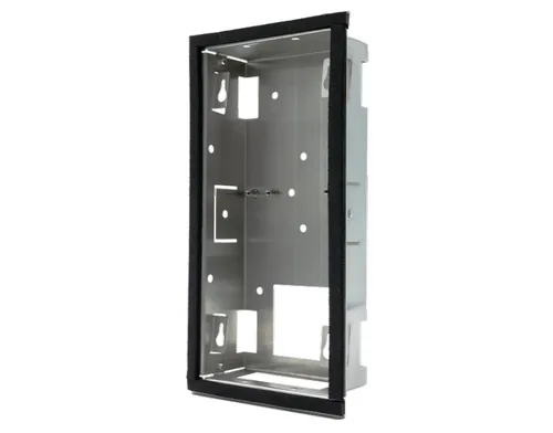 Doorbird Unterputzgehäuse D2101V - Detailfarbe: Chrom - Tiefe: 248.5 mm - Breite: 126.5 mm - Höhe: 45 mm - Zubehörtyp: Unterputzgehäuse - Produktserie: Doorbird