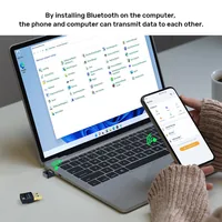 UNITEK BLUETOOTH ADAPTER 5.3 BLE USB-A BLACK
