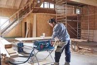 Bosch Professional Arbeitstisch GTA 560 - Zubehörtyp: Arbeitstisch - Verpackungseinheit: 1 Stück - Für Material: Holz