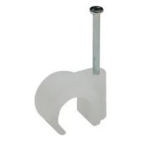 Steffen Nagelbride für Kabel 11-15mm, weiss cable clamp White 25 pc(s)