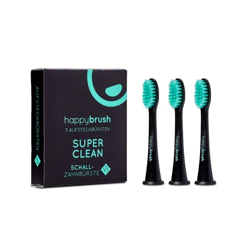 happybrush VIBE 1 3 pc(s) Black