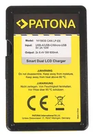 PATONA 141583 battery charger Digital camera battery USB