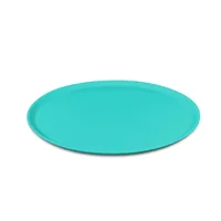 koziol NORA Dinner plate Round Plastic Blue 1 pc(s)