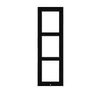 2N Montagerahmen IP Verso / LTE Verso 3 Module, schwarz - Detailfarbe: Schwarz - Tiefe: 28 mm - Breite: 107 mm - Höhe: 339 mm - Zubehörtyp: Montagerahmen - Produktserie: 2N