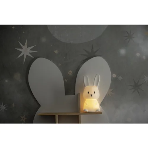 Star Trading Nachtlicht Hase, RGBW, Weiss - Leuchten Kategorie: Nachtleuchte - Lichtfarbe: Warmweiss (WW) - Dimmbar: nicht dimmbar - Lampensockel: LED fest verbaut - Gesamtleistung: 0.3 W - Leuchtenfarbe: Weiss