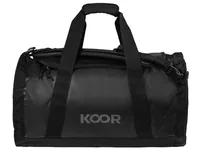 KOOR Duffle Bag Sooma 50 l, Schwarz - Breite: 37 cm - Höhe: 40.5 cm - Tiefe: 60.5 cm - Volumen: 50 l - Farbe: Schwarz - Material: Recycled PET