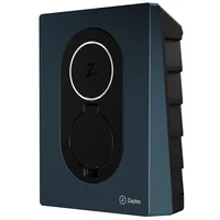 Zaptec Ladestation GO Midnight Blue - Stromstärke: 32 A - Energiezähler: Ja - Schutzeinrichtung: FI Typ B mit DC Schutz - Anschlusstyp: Steckdose Typ 2 - Schnittstellen: NFC - RFID - SIM - Ladeleistung: 22 kW