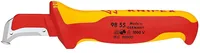 Knipex Abmantelungsmesser 180 mm mit Gleitschutz - Set: Nein - Funktionen: Messer - Typ: Abmantelungsmesser