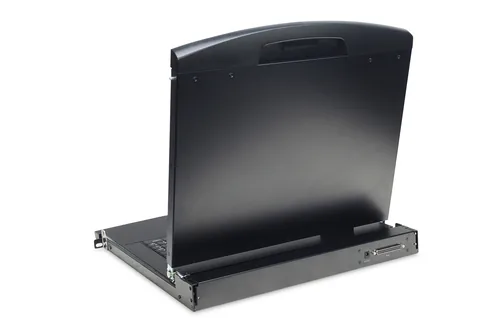 Digitus DS-72210-2US Konsolenregal 43,2 cm (17") 1280 x 1024 Pixel Schwarz 1U