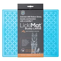 LickiMat Futtermatte Buddy 28 x 28 cm, Türkis - Material: TPR - Tierart: Katze - Hund - Produkttyp: Futternapf