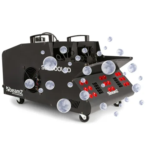 BeamZ Seifenblasen-/Nebelmaschine SB2000LED - Gesamtleistung: 2000 W - Typ: Nebelmaschine - Seifenblasmaschine