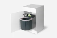 Müllex EURO FLEXX - Fassungsvermögen: 35 l - Breite: 45 cm - Höhe: 42 cm - Tiefe: 356 mm - Anzahl Behälter: 1 - Form: Eckig