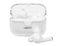 onit True Wireless In-Ear-Kopfhörer Pro Weiss - Detailfarbe: Weiss - Kopfhörer Ausstattung: Geräuschunterdrückung - Anruf-Management - Mikrofon - Ladeschale/Ladebox - Verbindungsmöglichkeiten: Bluetooth - USB Typ-C - Aktive Geräuschunterdrückung: Nein - E