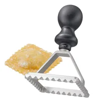 GEFU Ravioli-Ausstecher Liguri Eckig - Materialtyp: Kunststoff - Material: Zink - Kunststoff - Set: Nein - Detailfarbe: Silber - Form: Eckig