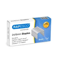 Rapesco Heftklammer 24/6  1000 Stück - Verpackungseinheit: 1000 Stück