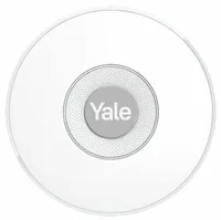 Yale Sirene Smart Alarm Indoor Weiss - Batterietyp: CR123A - Detailfarbe: Weiss - Anzahl Batterien: 3 - Betriebsart: Batteriebetrieb - Tiefe: 115 mm - Breite: 115 mm