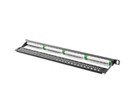 Lanberg PPU5-0024-B patch panel 0.5U