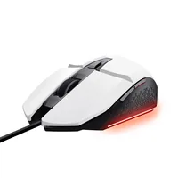 Trust Gaming-Maus GXT109 Felox Weiss - Maus Features: Umschaltbare DPI-Auflösung - Daumentaste - Beleuchtung - Scrollrad - Bedienungsseite: Universal - Detailfarbe: Weiss - Gewicht: 108 g - 102 g - Verbindungsart: Verkabelt - Schnittstelle: USB-A