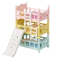 Sylvanian Families Sylvanian Families Dreistöckiges Babyhochbett - Themenbereich: Neutral - Altersempfehlung ab: 3 Jahren