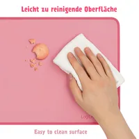 Logilink 70x30 cm XXL Schreibtischunterlage, pink