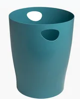 Exacompta Ecobin skandi waste paper basket - pacific blue - new