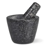 Cole&Mason Mörser mit Stössel 10 cm, Granit - Material: Granit - Detailfarbe: Grau - Durchmesser: 10 cm