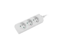 LANBERG POWER STRIP 1.5M BLACK, 3X 230V PL