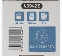 Exacompta Thermorolle SafeContact 43942E 57mmx9m 9 m