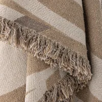 Bloomingville Decke Orinoco 130 x 160 cm, Braun - Eigenschaften: Aus recyceltem Material - Zertifikate: Keine Zertifizierung - Breite: 130 cm - Höhe: 160 cm - Detailfarbe: Braun - Produkttyp: Decken