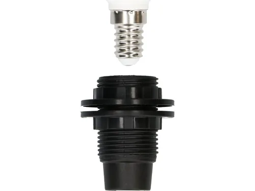Max Hauri AG 165802 light socket Black E14