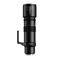 TTArtisan Festbrennweite 500 mm F/6.3 – Fujifilm X-Mount - Objektivtyp: Tele - Filterdurchmesser: 82 mm - Brennweite Max.: 500 mm - Bildsensorstandard: Vollformat - Blendenöffnung Min.: F/32 - Blendenöffnung Max.: F/6.3