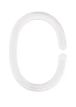 Kleine Wolke Duschvorhanghaken 5 cm, 12 Stück, Weiss - Breite: 5 cm - Höhe: 5 cm - Detailfarbe: Weiss - Produkttyp: Duschvorhanghaken - Detailmaterial: Kunststoff - Grundmaterial: Kunststoff