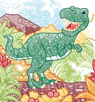 Frechverlag Malbuch Zauberpapier Dinosaurier 48 Seiten - Produkttyp: Malbuch - Anwender: Kinder - Papierformat: 21 x 21 cm