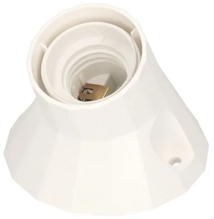 Max Hauri AG Basic Line 107849 light socket White E27 LED