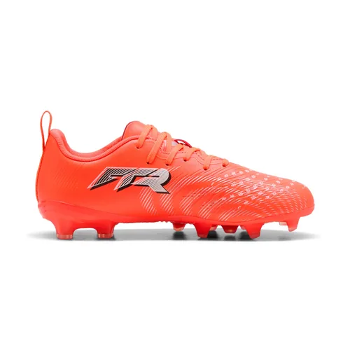 PUMA Future 9 Play FG/AG Jr Football Male Orange, White