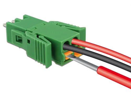 Terminalblock Set für Platine 2 Pin 3,81 mm Rastermaß vertikal