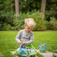 Esschert Design Kinder-Eimer Insektenmotiv 1 Teile - Altersempfehlung ab: 3 Jahren - Detailfarbe: Hellblau - Himmelblau - Anzahl Teile: 1 Teile