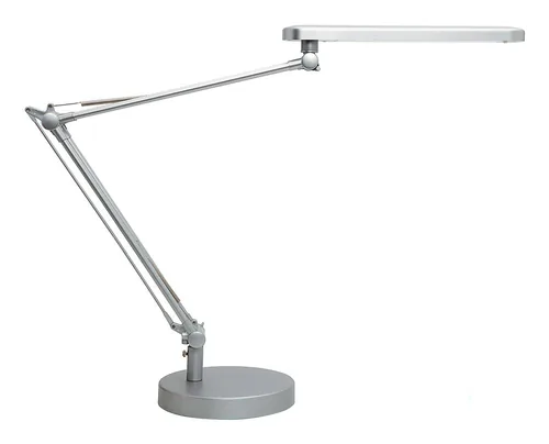 UNiLUX Schreibtischleuchte Mambo 2.0, 680 lm, Grau - Betriebsart: Kabel - Lampensockel: LED - Farbtemperatur Kelvin: 3000 bis 5000 K - Gesamtleistung: 7 W - Dimmbar: dimmbar - Zusätzliche Ausstattung: Dimmer - Tragbar