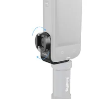 Smallrig Mount Plate Insta360 X4, X5 mit Cold-Shoe-Halterung - Detailfarbe: Schwarz