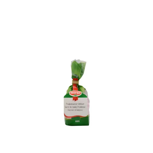 Morga Traubenzuckerbonbons Himbeer 100 g - Produkttyp: Lutschbonbons - Nährwertangabe pro: 100 g - Energiegehalt (in kj): 1450 KJ - Energiegehalt (in kcal): 346 Kcal - Fett: 0 g - Gesättigte Fettsäuren: 0 g