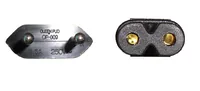 Diggelmann Netzkabel 0.5 m C7 - T26 Schwarz - Anzahl Leiter: 2 - Detailfarbe: Schwarz - Kinderschutz: Nein - Steckereigenschaften: Angespritzt - Steckertyp Ausgang: C7 - Leiterquerschnitt: 0.75 mm²