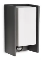 Philips Wandleuchte Bridge, E27, 42W, Anthrazit, BWM - Dimmbar: nicht dimmbar - Lichtfarbe: Je nach Leuchtmittel - Lichtausbeute: 0 lm/W - Gesamtleistung: 42 W - Zusätzliche Ausstattung: Bewegungssensor - Farbtemperatur Kelvin: Je nach Leuchtmittel