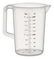 APS Messbecher Pro 20 dl, Transparent - Produkttyp: Messbecher - Materialtyp: Kunststoff - Material: Polypropylen (PP) - Detailfarbe: Transparent - Set: Nein - Volumen: 20 dl