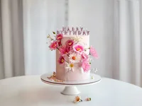 Partydeco Geburtstagskerzen Buchstaben rosegold, H 2.5 cm, 13 Stk - Detailfarbe: Rosegold - Packungsgrösse: 13 Stück - Motiv: Buchstaben - Anlass: Geburtstag