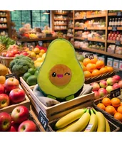 Joy Toy Plüsch Yummis Avocado - Höhe: 28 cm - Altersempfehlung ab: 14 Jahren - Detailfarbe: Grün - Themenwelt: Yummis