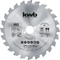 Einhell Sägeblatt HM Ø 216 x 2,8 x 30 Z24 - Zubehörtyp: Sägeblatt - Verpackungseinheit: 1 Stück - Für Material: Holz